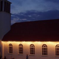 Kirche illuminiert