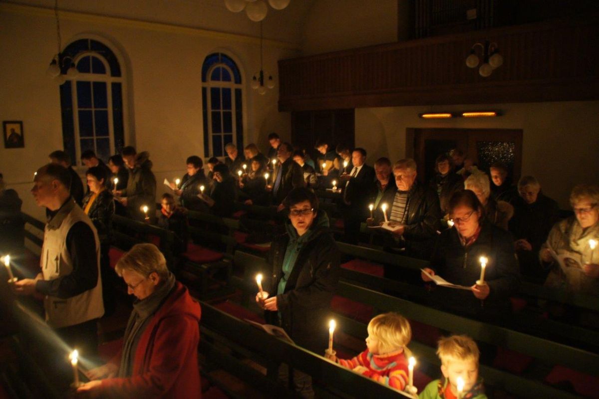 Osternacht Foto